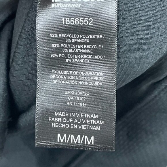 Bench Urbanwear Full-Zip Mens Black Jacket Size M a1252 - Picture 5 of 8